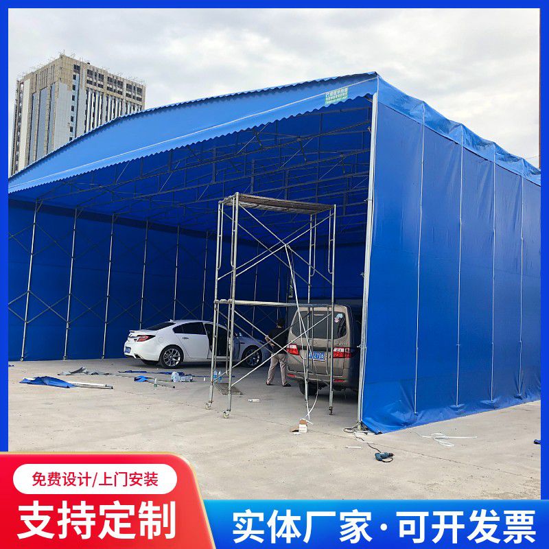 大型倉(cāng)庫(kù)雨棚